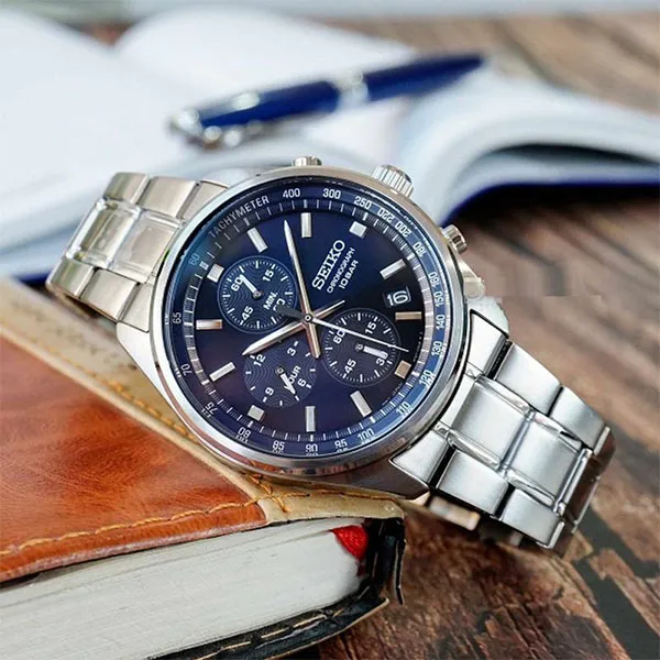 Đồng Hồ Nam Seiko Chronograph SSB377P1 Màu Bạc - Đồng hồ - Vua Hàng Hiệu