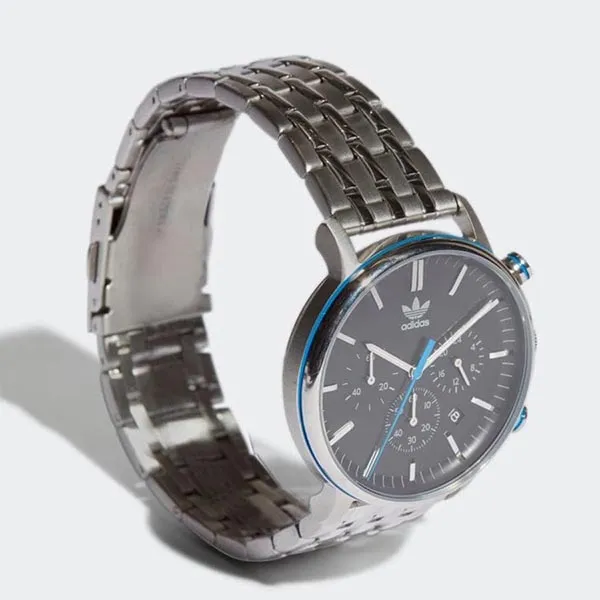 Đồng Hồ Unisex Adidas Code One GA8776 Màu Đen Bạc