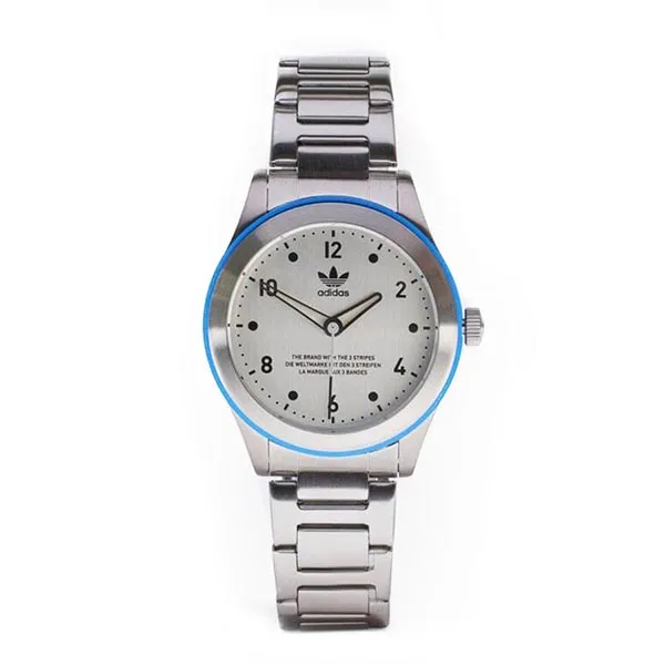 Đồng Hồ Unisex Adidas Code Three SST GB7220 Màu Xanh Bạc