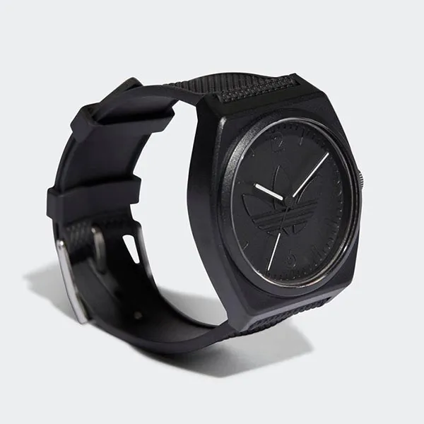 Đồng Hồ Unisex Adidas Project Two R GA8810 Màu Đen