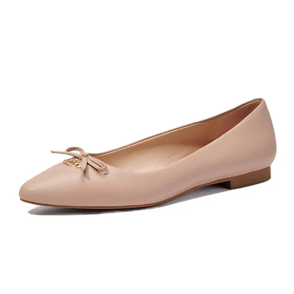 Giày Bệt Coach Annabel Ballet C2911 Màu Nude Size 35.5 - Giày - Vua Hàng Hiệu