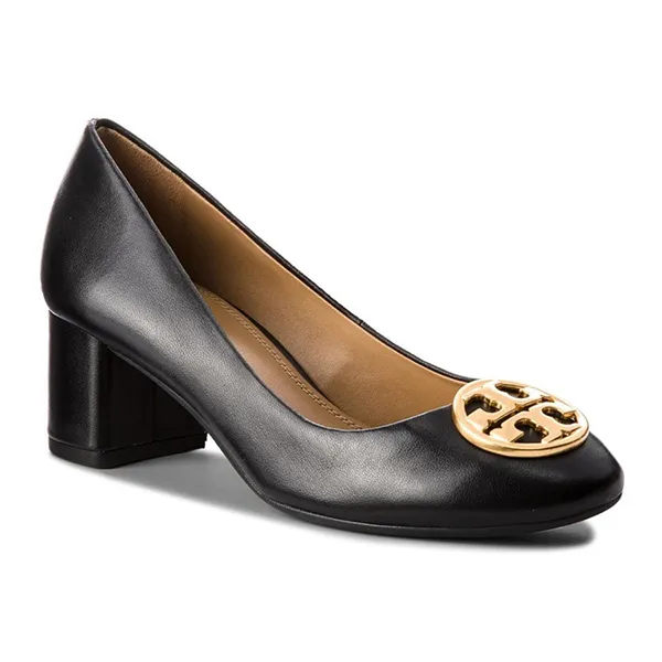 Giày Cao Gót Tory Burch Chelsea Pump Màu Đen Size 36.5