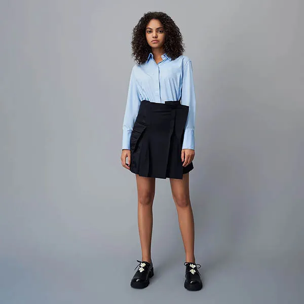 Giày Lười Charles & Keith CNK Hayden Hayden Beads Embellished Patent Oxford Black 70900324-1 Màu Đen Size 38
