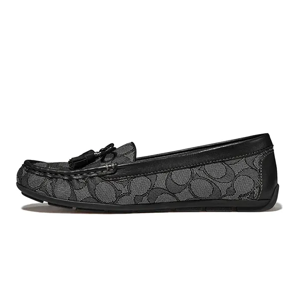 Giày Lười Coach Moira Loafer FG4295 Màu Xám Đen Size 37
