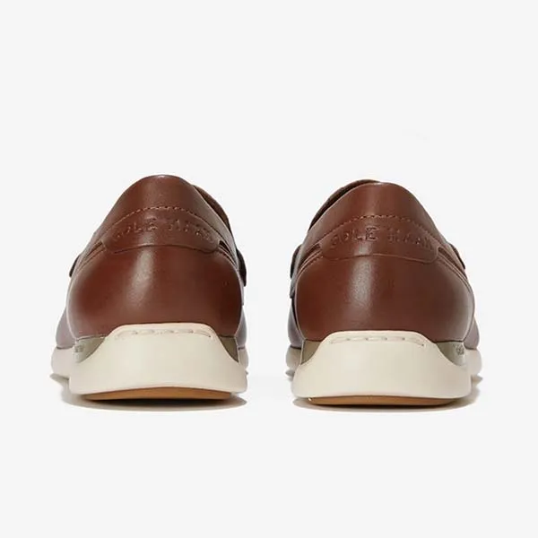 Giày Lười Cole Haan Grand Atlantc Penny Loafer Màu Nâu Size 41
