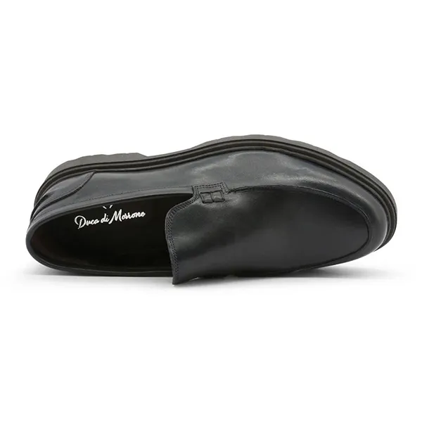 Giày Lười Nam Duca Di Morrone Brenno-Pelle_Blu Màu Xanh Đen Size 42