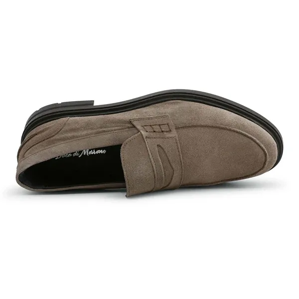 Giày Lười Nam Duca Di Morrone LUPO-CAM_TAUPE Màu Xám Size 41