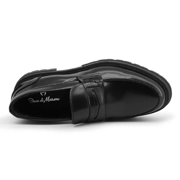 Giày Lười Nam Duca Di Morrone ZENO-ABRAS_NERO Màu Đen Size 41 - Giày - Vua Hàng Hiệu