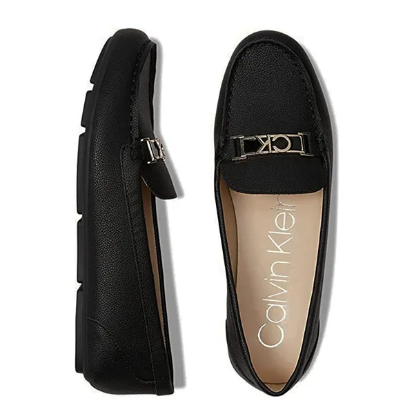 Giày Lười Nữ Calvin Klein CK Womens Lacy Flats Màu Đen
