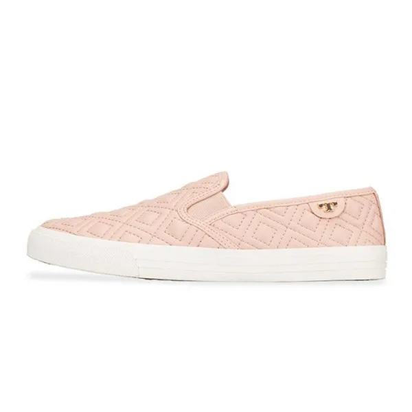 Giày Lười Tory Burch Jesse Quilted Sneakers 46318 Màu Hồng Size 35.5 - Giày - Vua Hàng Hiệu