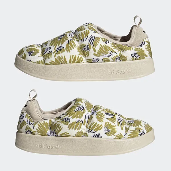 Giày Slip-On Adidas Puffylette GX4645 Màu Xanh