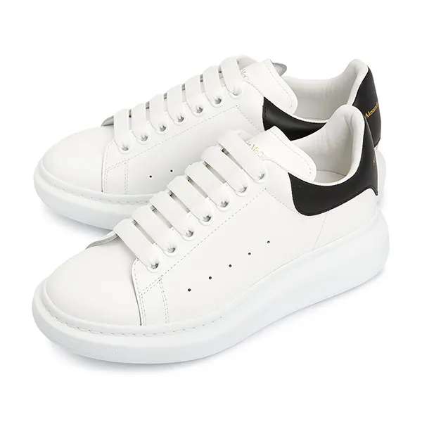 Giày Sneakers Alexander Mcqueen Logo Scarpe 553680 WHGP5 9061 Màu Trắng Size 39.5