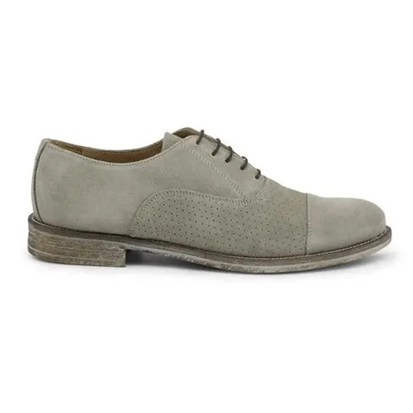 Giày Tây Nam Duca Di Morrone 1003_CAMOSCIO-B_TORTORA Màu Xám Size 40