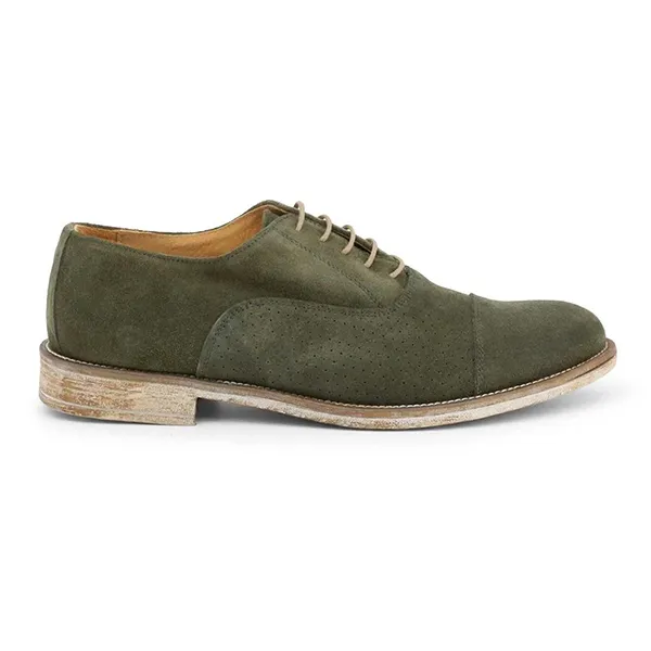Giày Tây Nam Duca Di Morrone 1003_CAMOSCIO-B_VERDE Màu Xám Xanh Size 40