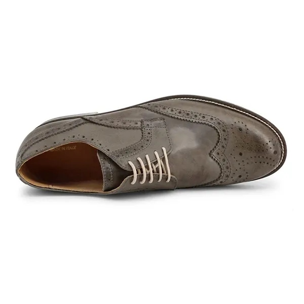 Giày Tây Nam Duca Di Morrone 2_CRUST_GRIGIO Màu Ghi Size 40