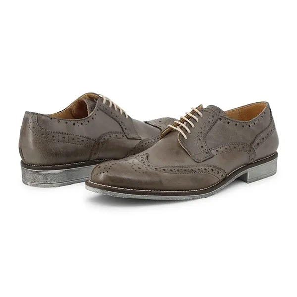 Giày Tây Nam Duca Di Morrone 2_CRUST_GRIGIO Màu Ghi Size 40