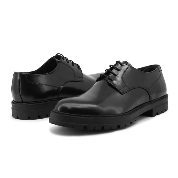 Giày Tây Nam Duca Di Morrone ITALO-ABRAS_NERO Màu Đen Size 40 - Giày - Vua Hàng Hiệu