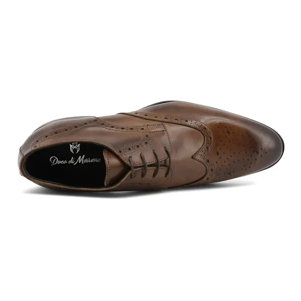 Giày Tây Nam Duca Di Morrone VALERIO-PELLE-AI_CUOIO Màu Nâu Size 40