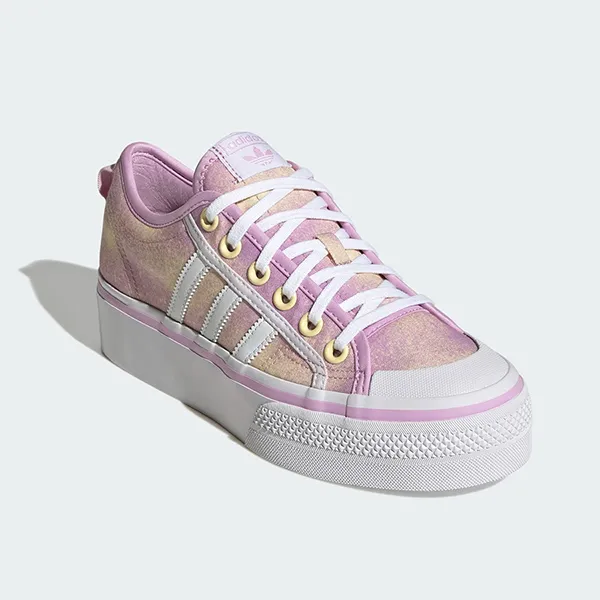 Giày Thể Thao Adidas Nizza Platform GY9476 Màu Hồng Size 37