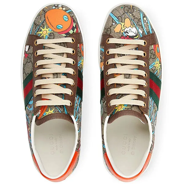 Giày Thể Thao Gucci x Disney Donald Duck Ace Sneakers Phối Màu