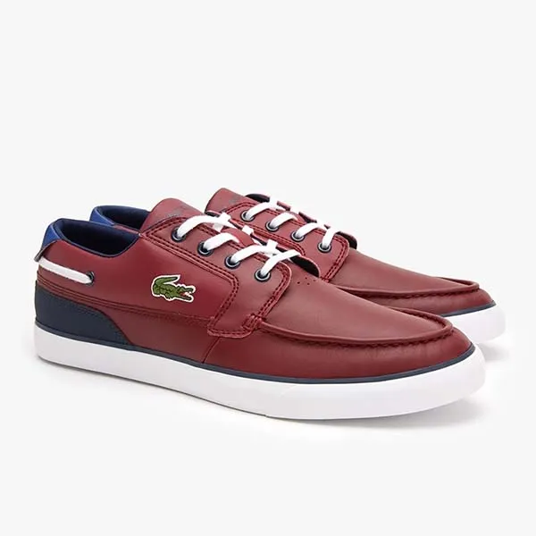 Giày Thể Thao Lacoste Bayliss Deck 222 Màu Đỏ Đun Size 40 - Giày - Vua Hàng Hiệu