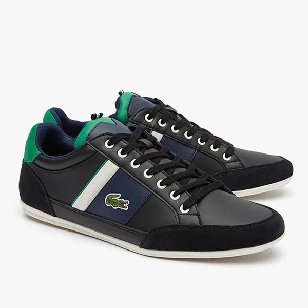 Giày Thể Thao Lacoste Chaymon 222 Màu Đen Phối Xanh Size 39.5 - Giày - Vua Hàng Hiệu