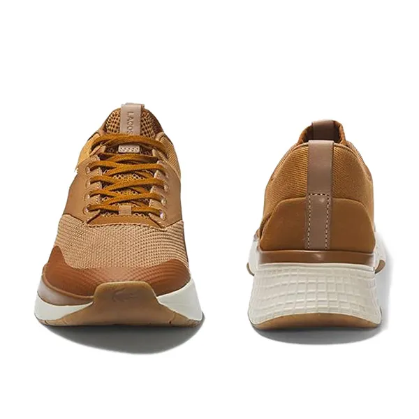 Giày Thể Thao Lacoste Court-Drive Plus Màu Nâu Size 40.5