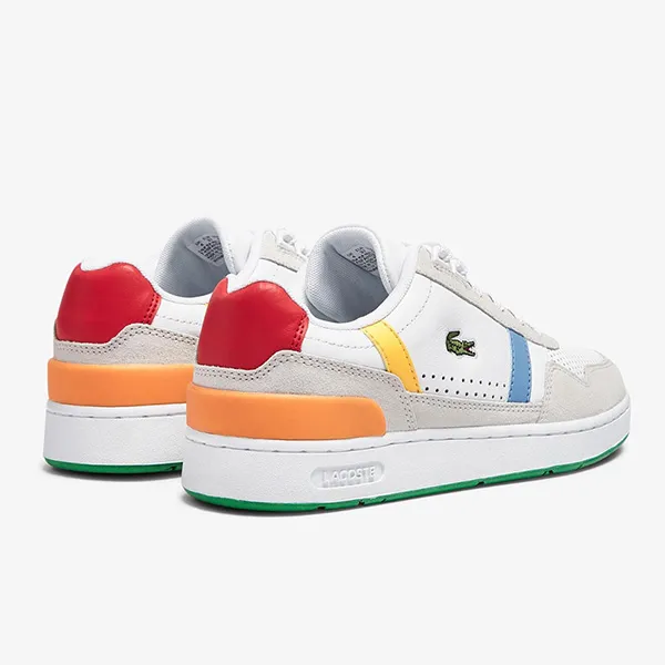 Giày Thể Thao Lacoste Men's T-Clip Lacoste x Polaroid Trainers Phối Màu Size 40.5