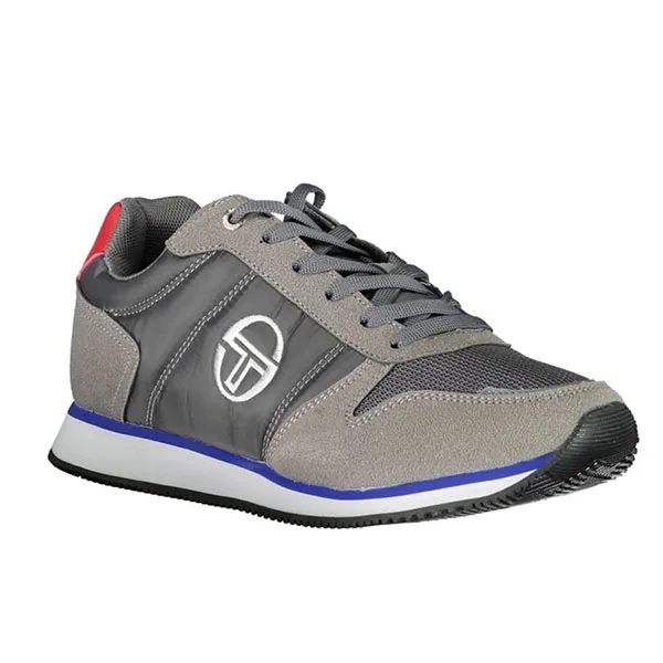 Giày Thể Thao Nam Sergio Tacchini Loris LORIS-ESSENTIAL-MX-STM223000_GRIGIO_GREYRED Màu Xám Size 40 - Giày - Vua Hàng Hiệu