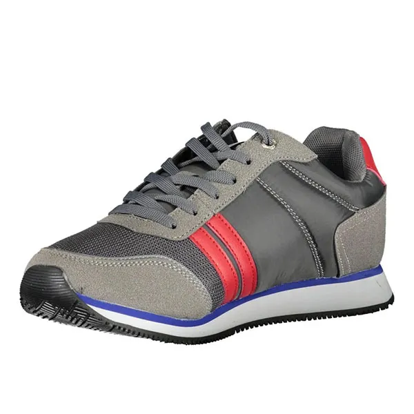 Giày Thể Thao Nam Sergio Tacchini Loris LORIS-ESSENTIAL-MX-STM223000_GRIGIO_GREYRED Màu Xám Size 40 - Giày - Vua Hàng Hiệu