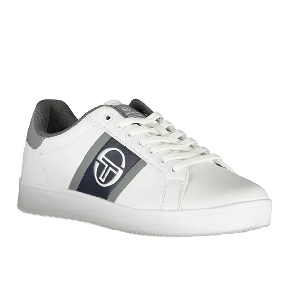 Giày Thể Thao Nam Sergio Tacchini NIZZA-FLAG-LTX-STM224015_BIANCO_WHITEGREY Màu Trắng Size 40 - Giày - Vua Hàng Hiệu
