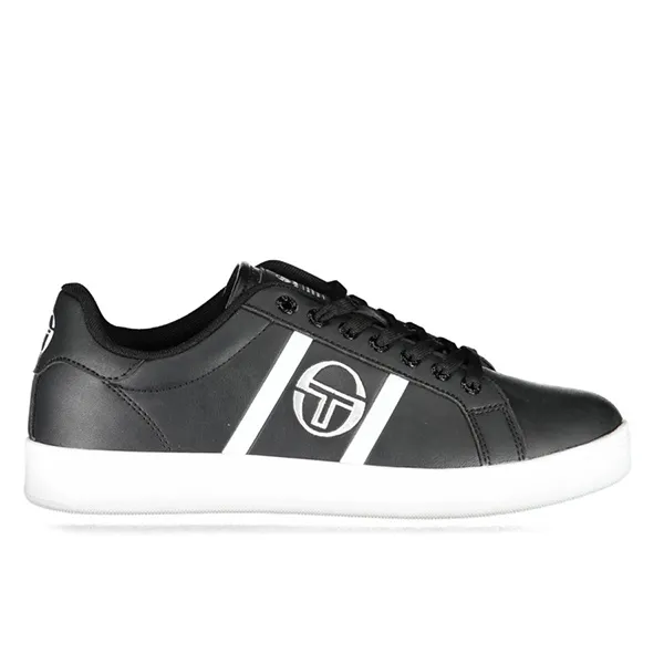 Giày Thể Thao Nam Sergio Tacchini NIZZA-FLAG-LTX-STM224015_NERO_BLACKWHITE Màu Đen Size 42 - Giày - Vua Hàng Hiệu