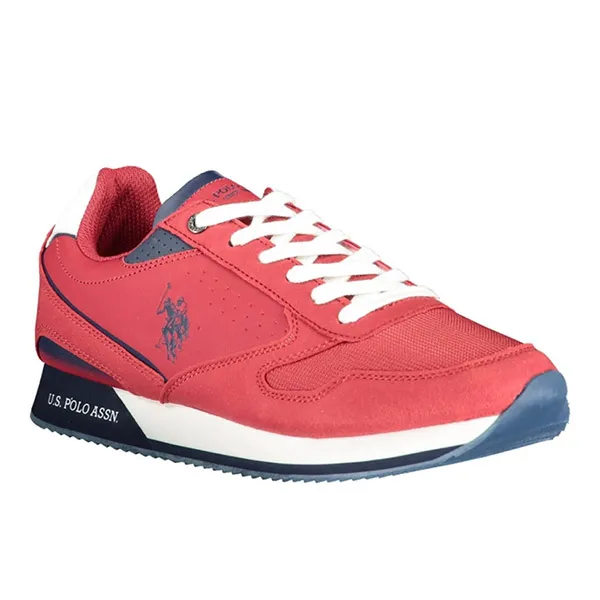 Giày Thể Thao Nam U.S. Polo Assn. NOBIL003M2HY2_ROSSO_RED001 Màu Đỏ Size 41 - Giày - Vua Hàng Hiệu