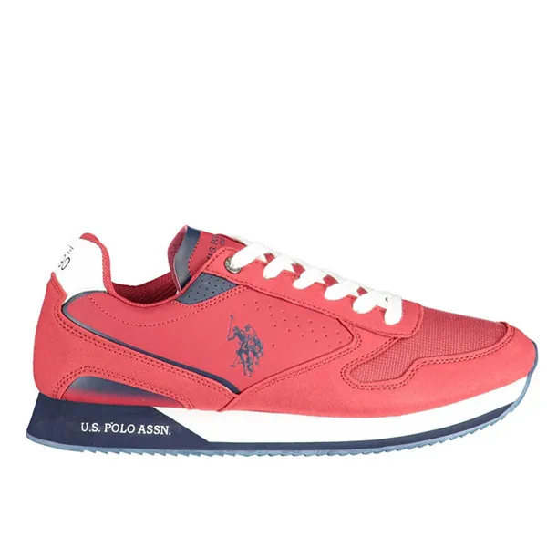 Giày Thể Thao Nam U.S. Polo Assn. NOBIL003M2HY2_ROSSO_RED001 Màu Đỏ Size 41 - Giày - Vua Hàng Hiệu