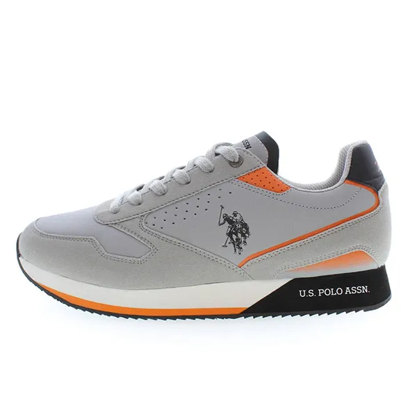 Giày Thể Thao Nam U.S. Polo Assn. NOBIL003MBHY3_GRIGIO_LGR001 Màu Xám Size 41