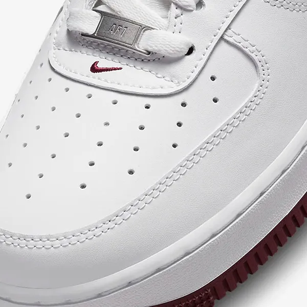 Giày Thể Thao Nike Air Force 1 '07 DH7561-106 Màu Trắng Đỏ Size 44.5