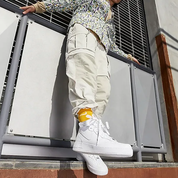 Giày Thể Thao Nike Air Force 1 Mid 07 CW2289-111 Màu Trắng Size 36