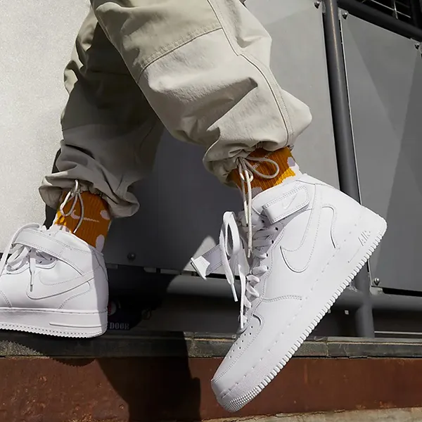 Giày Thể Thao Nike Air Force 1 Mid 07 CW2289-111 Màu Trắng Size 40.5
