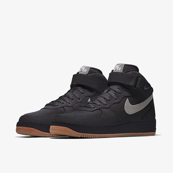 Giày Thể Thao Nike Air Force 1 Mid By You Màu Đen Size 43