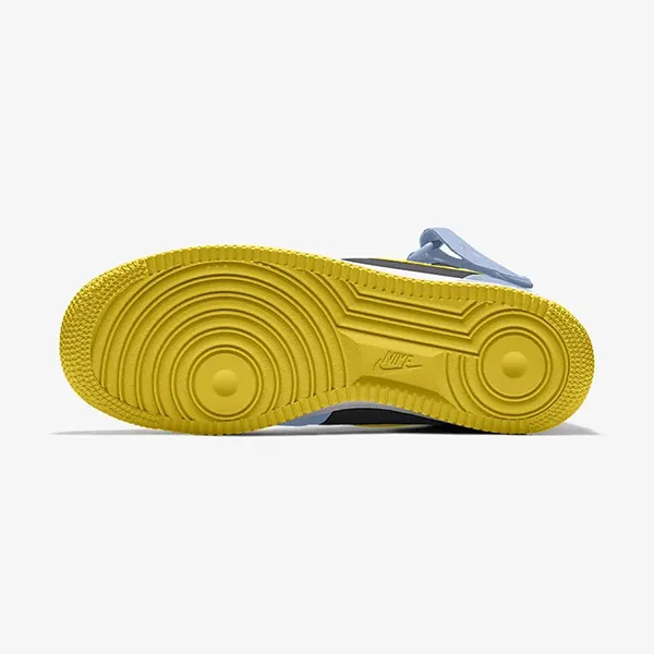 Giày Thể Thao Nike Air Force 1 Mid By You Màu Xanh Đen Size 40.5