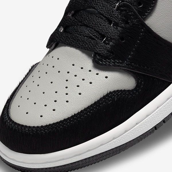 Giày Thể Thao Nike Air Jordan 1 Medium Grey DZ2523-001 Màu Đen Xám Size 36 - 3