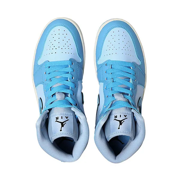 Giày Thể Thao Nike Air Jordan 1 Mid SE DV1302-400 Màu Xanh Blue Size 35
