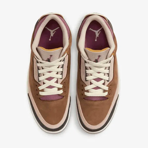 Giày Thể Thao Nike Air Jordan 3 Retro DR8869-200 Màu Nâu Size 40 - Giày - Vua Hàng Hiệu