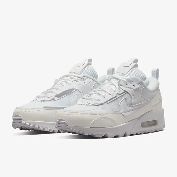 Giày Thể Thao Nike Air Max 90 Futura DM9922-101 Màu Trắng Size 43