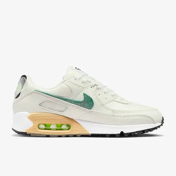 Giày Thể Thao Nike Air Max 90 SE Women's Shoes DO9850-100 Màu Trắng Cam Size 35 - 4