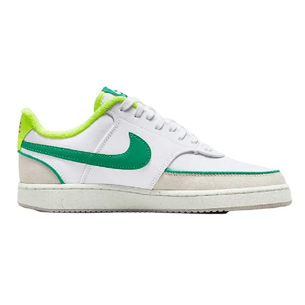 Giày Thể Thao Nike Court Vision Lo Canvas Stadium Green DX2941-100 Phối Màu Trắng Xanh Size 39