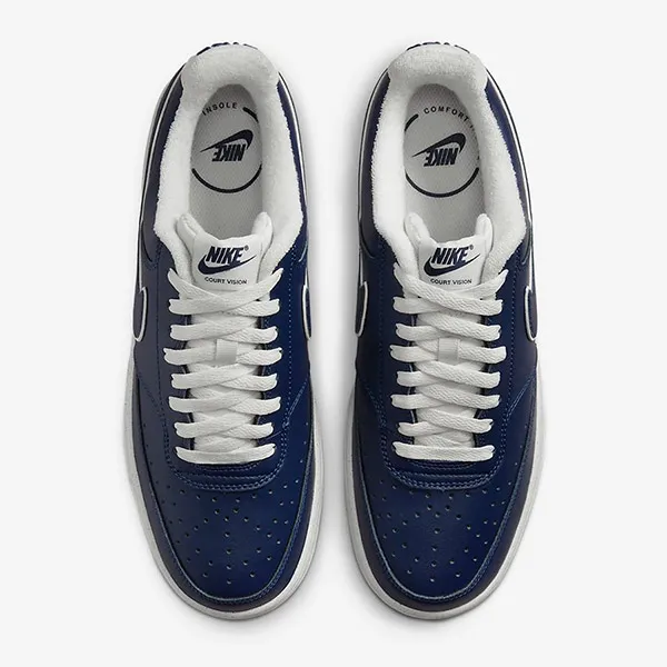 Giày Thể Thao Nike Court Vision Low DR9514-400 Màu Xanh Navy Size 44.5