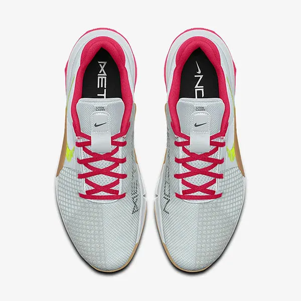 Giày Thể Thao Nike Metcon 8 By You Custom Training Shoes DV2285-900 Màu Xám Đỏ Size 36 - 1