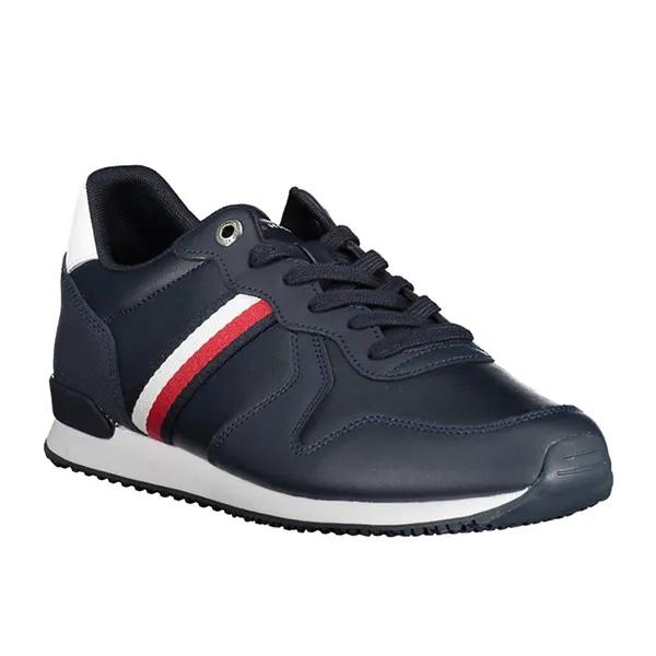 Giày Thể Thao Tommy Hilfiger FM0FM04281_BLU_DW5 Màu Xanh Navy Size 40 - Giày - Vua Hàng Hiệu