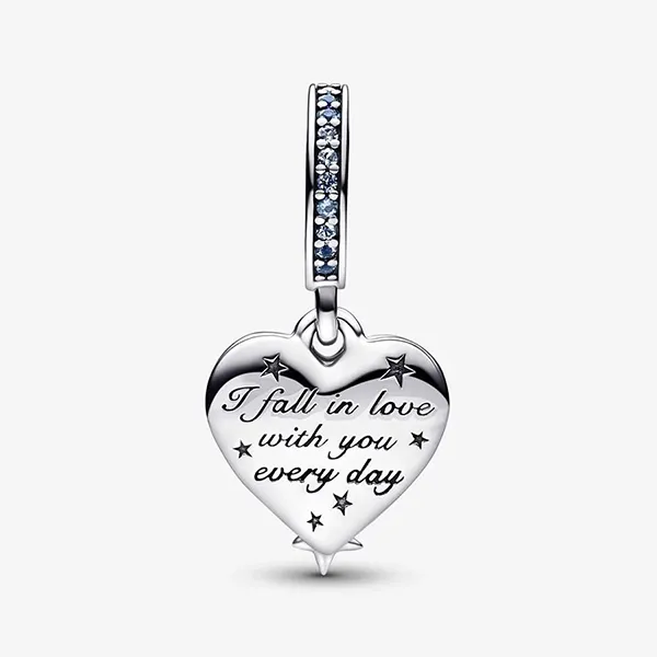 Hạt Vòng Charm Pandora Moments 792356c01 Màu Xanh Blue - Trang sức - Vua Hàng Hiệu